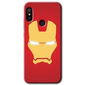 Xiaomi Mi Max 3 İronMan Baskılı Uyumlu Silikon Kılıf