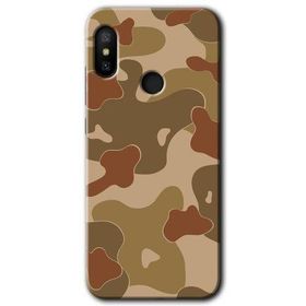 Xiaomi Mi Max 3 Kamuflaj 10 Baskılı Uyumlu Silikon Kılıf
