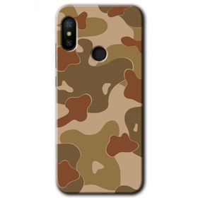 Xiaomi Mi Max 3 Kamuflaj 10 Baskılı Uyumlu Silikon Kılıf