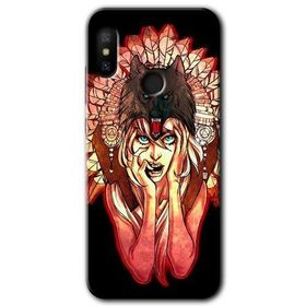 Xiaomi Mi Max 3 Kurt Kız Baskılı Uyumlu Silikon Kılıf