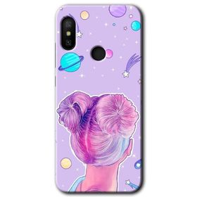 Xiaomi Mi Max 3 Liquid Colorfull Baskılı Uyumlu Silikon Kılıf