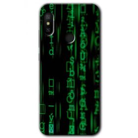 Xiaomi Mi Max 3 Matrix Baskılı Uyumlu Silikon Kılıf
