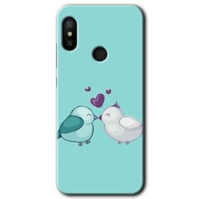 Xiaomi Mi Max 3 Mutlu Kuşlar Baskılı Uyumlu Silikon Kılıf