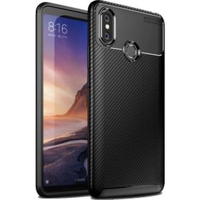 Xiaomi Mi Max 3 Negro Karbon Silikon Kılıf