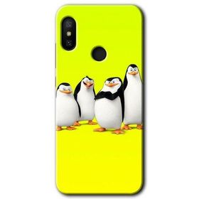 Xiaomi Mi Max 3 Penguenler Baskılı Uyumlu Silikon Kılıf
