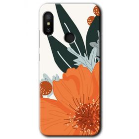 Xiaomi Mi Max 3 Portakal Çiçeği Baskılı Uyumlu Silikon Kılıf