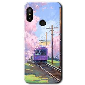 Xiaomi Mi Max 3 Rails Paint Baskılı Uyumlu Silikon Kılıf