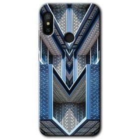 Xiaomi Mi Max 3 Retro Building Baskılı Uyumlu Silikon Kılıf