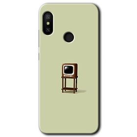 Xiaomi Mi Max 3 Retro TV Baskılı Uyumlu Silikon Kılıf