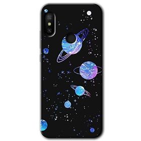 Xiaomi Mi Max 3 Samanyolu Galaksi Baskılı Uyumlu Silikon Kılıf