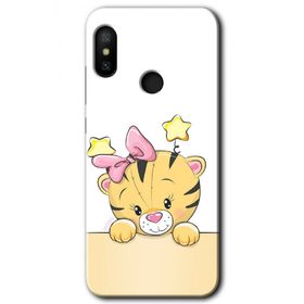 Xiaomi Mi Max 3 Sevimli Kedi Baskılı Uyumlu Silikon Kılıf
