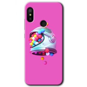 Xiaomi Mi Max 3 Uzay Başlığı Baskılı Uyumlu Silikon Kılıf