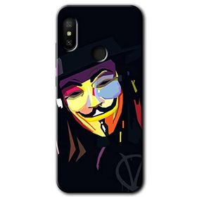 Xiaomi Mi Max 3 Vendetta Baskılı Uyumlu Silikon Kılıf