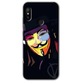 Xiaomi Mi Max 3 Vendetta Baskılı Uyumlu Silikon Kılıf