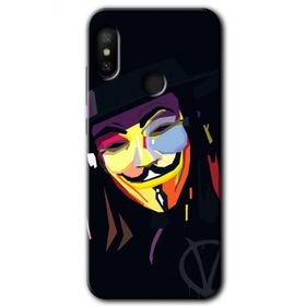 Xiaomi Mi Max 3 Vendetta Baskılı Uyumlu Silikon Kılıf