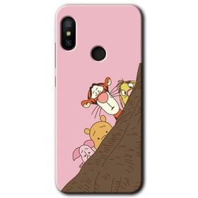 Xiaomi Mi Max 3 Winnie the Pooh Baskılı Uyumlu Silikon Kılıf