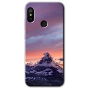 Xiaomi Mi Max 3 Zirve Baskılı Uyumlu Silikon Kılıf