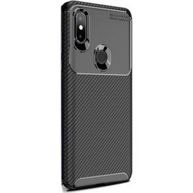 Xiaomi Mi Mix 3 Negro Karbon Dizayn Silikon Kılıf
