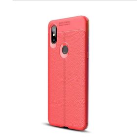 Xiaomi Mi Mix 3 Niss Silikon Deri Görünümlü Cep Telefonu Kılıfı