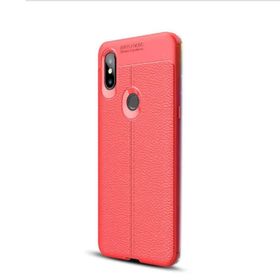 Xiaomi Mi Mix 3 Niss Silikon Deri Görünümlü Cep Telefonu Kılıfı