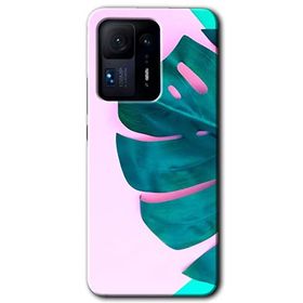Xiaomi Mi Mix 4 3D Yaprak Baskılı Uyumlu Silikon Kılıf