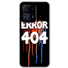 Xiaomi Mi Mix 4 404 Error Baskılı Uyumlu Silikon Kılıf