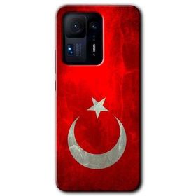 Xiaomi Mi Mix 4 Albayrak Baskılı Uyumlu Silikon Kılıf