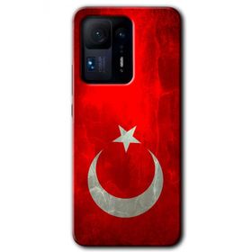 Xiaomi Mi Mix 4 Albayrak Baskılı Uyumlu Silikon Kılıf