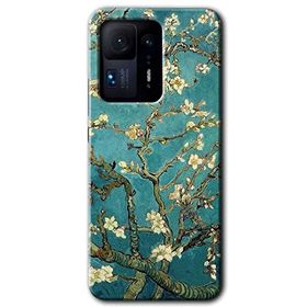 Xiaomi Mi Mix 4 Almond Blossom Baskılı Uyumlu Silikon Kılıf