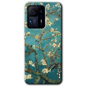 Xiaomi Mi Mix 4 Almond Blossom Baskılı Uyumlu Silikon Kılıf