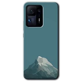 Xiaomi Mi Mix 4 Alone Mountain Baskılı Uyumlu Silikon Kılıf