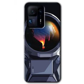 Xiaomi Mi Mix 4 Astronot Baskılı Uyumlu Silikon Kılıf