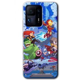 Xiaomi Mi Mix 4 Avengers Cartoon Baskılı Uyumlu Silikon Kılıf