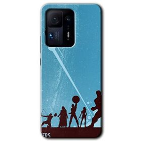 Xiaomi Mi Mix 4 Avengers Team Baskılı Uyumlu Silikon Kılıf