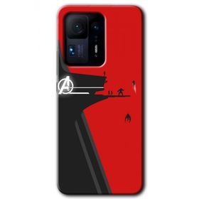 Xiaomi Mi Mix 4 Avengers Tower Baskılı Uyumlu Silikon Kılıf