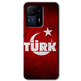 Xiaomi Mi Mix 4 Ayyıldız Türk Baskılı Uyumlu Silikon Kılıf