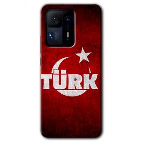 Xiaomi Mi Mix 4 Ayyıldız Türk Baskılı Uyumlu Silikon Kılıf