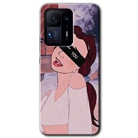 Xiaomi Mi Mix 4 Bad Girl Baskılı Uyumlu Silikon Kılıf