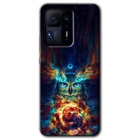 Xiaomi Mi Mix 4 Ballı Baykuş Baskılı Uyumlu Silikon Kılıf