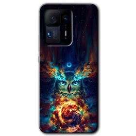Xiaomi Mi Mix 4 Ballı Baykuş Baskılı Uyumlu Silikon Kılıf