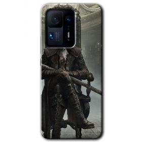 Xiaomi Mi Mix 4 Bloodborne Hunters Baskılı Uyumlu Silikon Kılıf