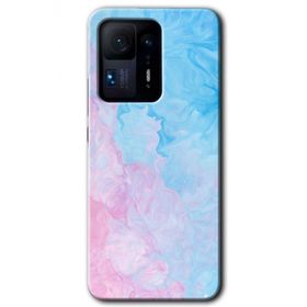 Xiaomi Mi Mix 4 Blue Art Baskılı Uyumlu Silikon Kılıf