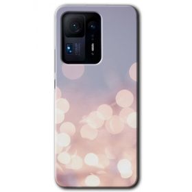 Xiaomi Mi Mix 4 Blur Lights Baskılı Uyumlu Silikon Kılıf