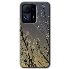 Xiaomi Mi Mix 4 Branches Flowers Baskılı Uyumlu Silikon Kılıf