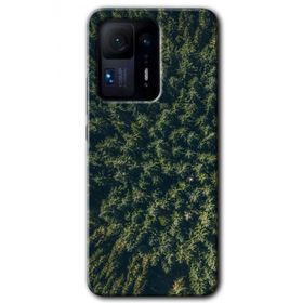 Xiaomi Mi Mix 4 Çam Ağacı Ormanı Baskılı Uyumlu Silikon Kılıf