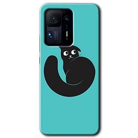 Xiaomi Mi Mix 4 Cat Vector Baskılı Uyumlu Silikon Kılıf