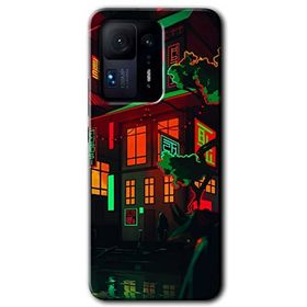 Xiaomi Mi Mix 4 China Street Baskılı Uyumlu Silikon Kılıf