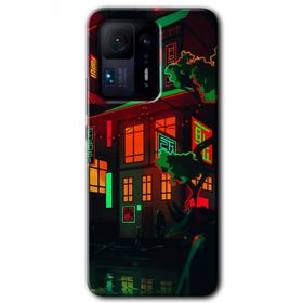 Xiaomi Mi Mix 4 China Street Baskılı Uyumlu Silikon Kılıf