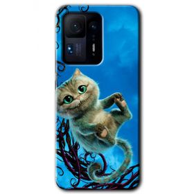 Xiaomi Mi Mix 4 Çılgın Kedi Baskılı Uyumlu Silikon Kılıf