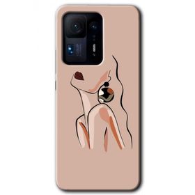 Xiaomi Mi Mix 4 Çizim Silüet Baskılı Uyumlu Silikon Kılıf